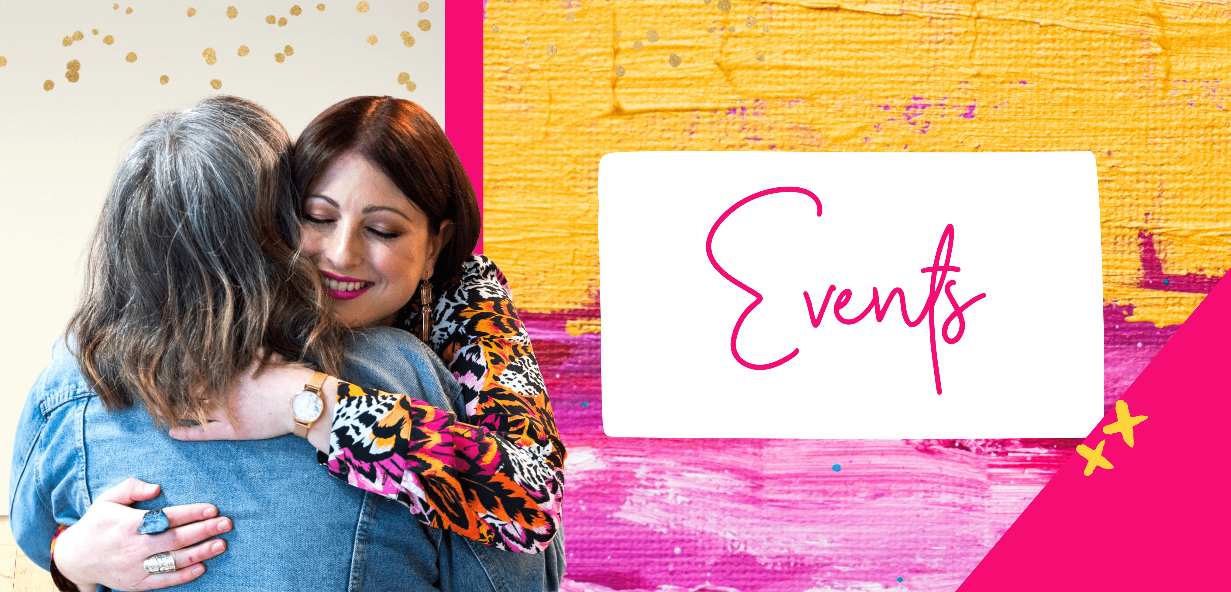 'Life + Confidence Events' page header